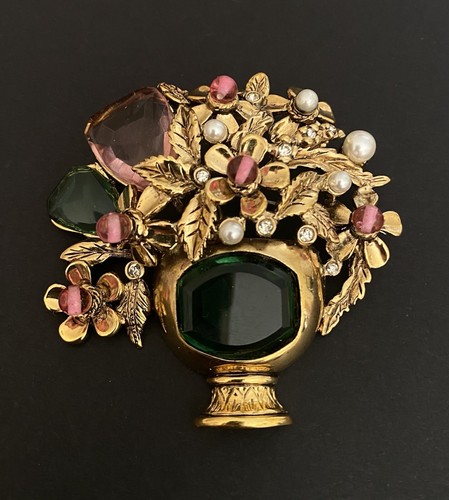 Spilla vintage enorme - , di