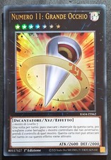 NUMERO 11 GRANDE OCCHIO Ultra Rara Italiano Number 11: Big Eye RA04-IT062 YUGIOH