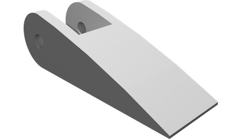 Ricambio aletta per scala - ricambio,