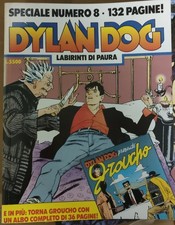 DYLAN DOG SPECIALE NUMERO 8 "Labirinti di Paura"  con Albetto Groucho