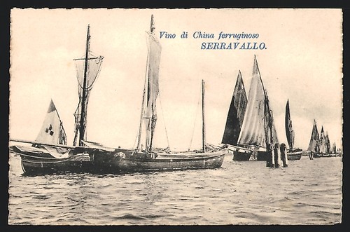 Cartolina barche vela - barche, a