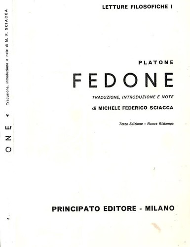 Fedone platone 1967 - fedone., platone.