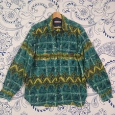 VINTAGE MORBIDISSIMO PILE TRACKTOP INVICTA XS CRAZY PATTERN BOTTONI PRESSIONE 90