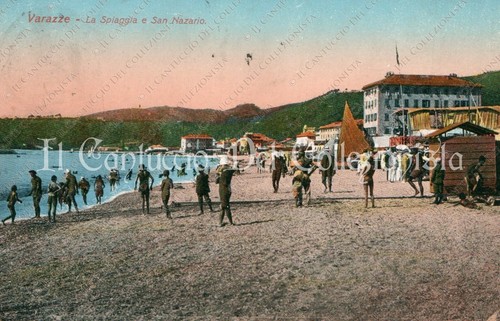 1922 varazze spiaggia - varazze, e