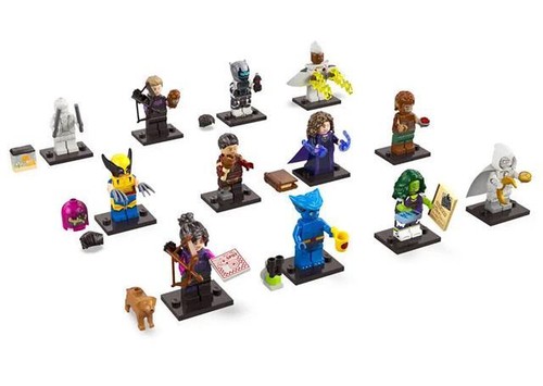 Lego minifigure marvel serie - lego,