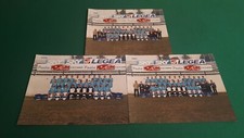  3 FOTO MOSCA 20x25 ROSA CALCIO NAPOLI 2003-04 SIMONI LEGEA PASTA RUSSO CICCIANO