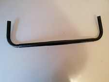 Nuovo, Verkratzter Volante Con Integrato Corna nr.9 Acciaio 580x150mm