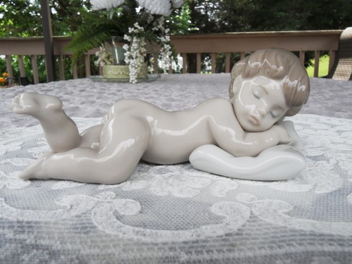 Lladro sleepy time ragazzo su - lladro,