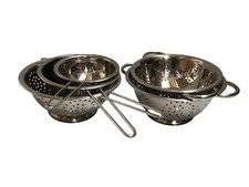 5 SCOLAPASTA COLINO IN ACCIAIO