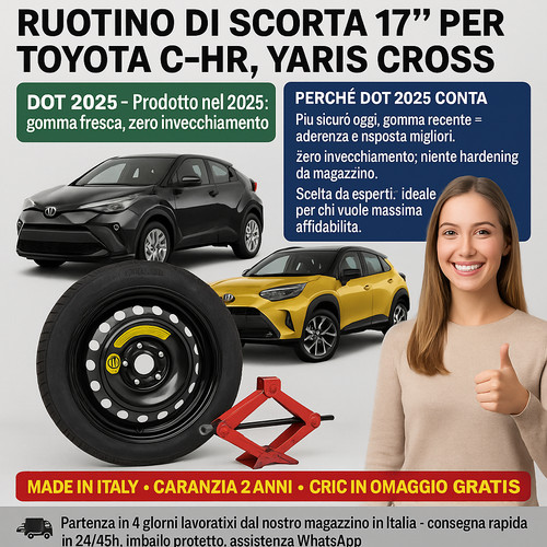 Ruotino scorta toyota - scorta,