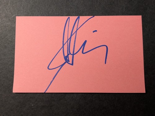 Carta indice firmata scott - indice,