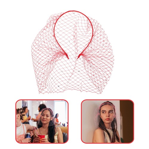 Fascia per capelli con - , velo