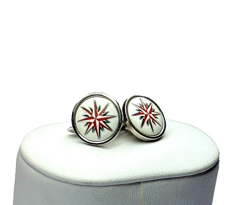 Gemelli argento 925 rosa - 925%,