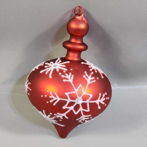 Decorazione natalizia vetro