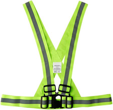 Quattroerre 4090 Bretelle Riflettenti Omologate per Moto E Bici