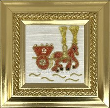 QUADRO CARRETTO SICILIANO IN