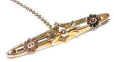 Donne 9ct 9carat Oro Giallo