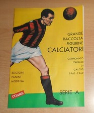 ED. L'UNITA'   ALBUM CALCIATORI PANINI   1961-62  COMPLETO  !!!!