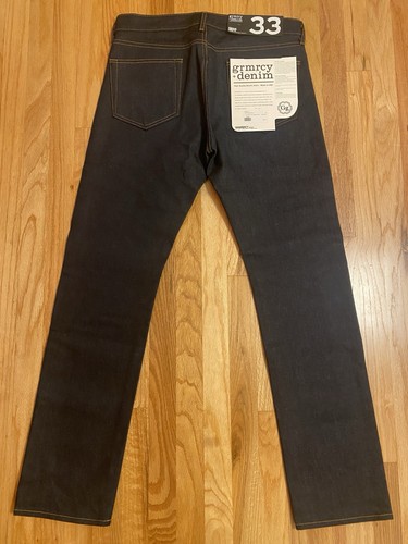 Jeans gramercy dark raw denim - gramercy,