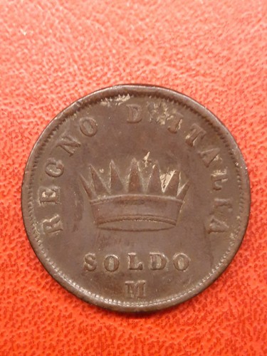 Soldo 1812 milano napoleone - 1812,