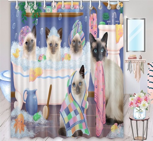 Tenda doccia gatto - , siamese