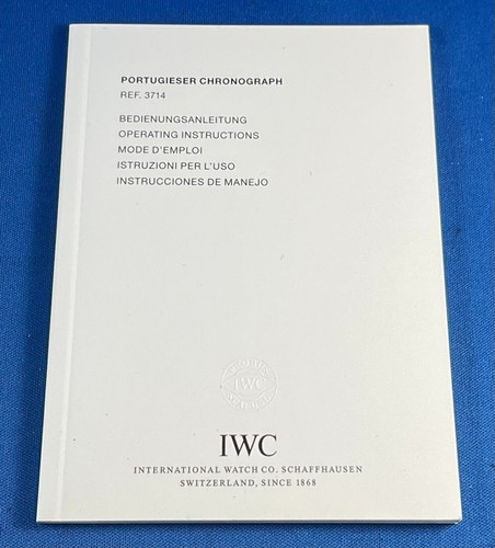 Iwc portoghese chronograph - portoghese,