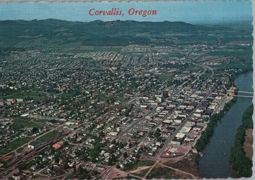 Veduta aerea corvalis oregon - veduta,