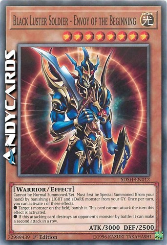 Black luster soldier envoy - luster,
