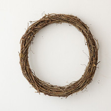 Ghirlanda Vite Naturale Artigianale Rustico Decorazione Casale per Parete e Port