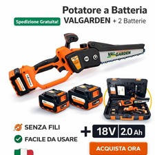 Motosega elettrica a batteria