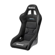 Sedile originale Sparco EVO L QRT in fibra di vetro omologato FIA - misura Large