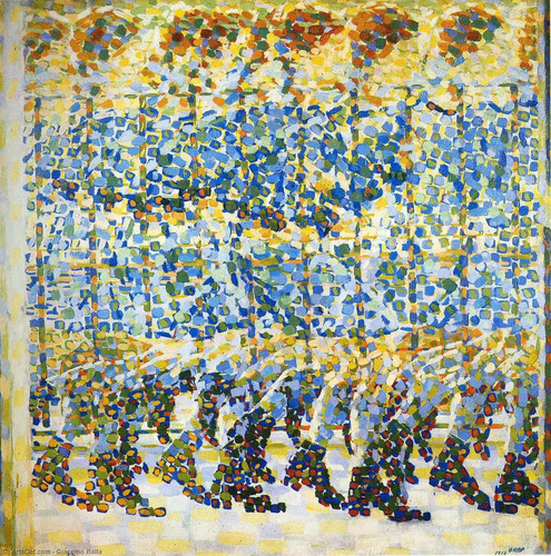 Giacomo balla ragazza che - giacomo,