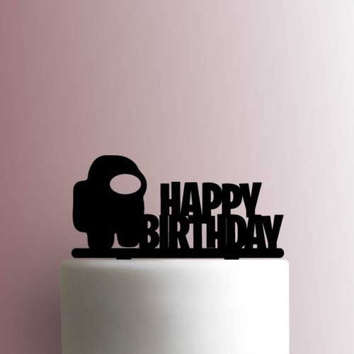 Among cake topper - among,