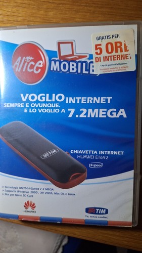 Chiavetta internet alice - chiavetta,