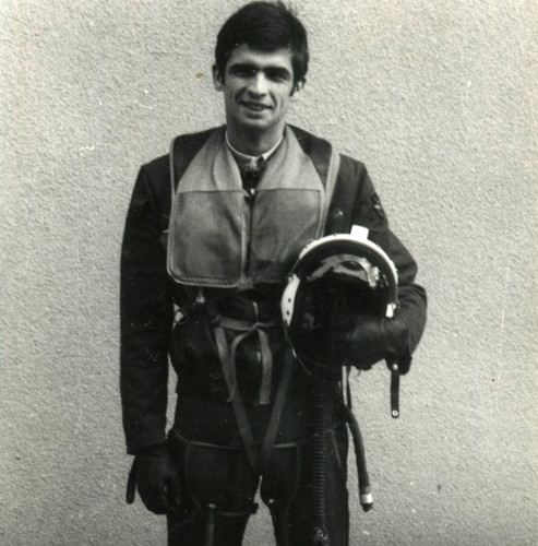 Foto epoca giovane pilota - d'epoca,