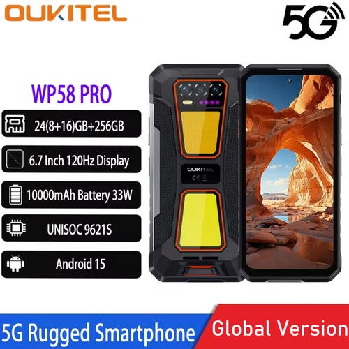 Oukitel wp58 pro smartphone - oukitel, 5g