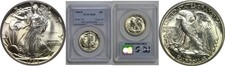 1944 mezzo dollaro walking - 1944-d,