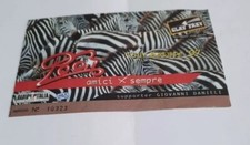 BIGLIETTO CONCERTO POOH TOUR