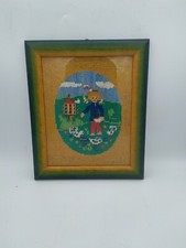 Quadro quadretto ricamo - quadretto, a