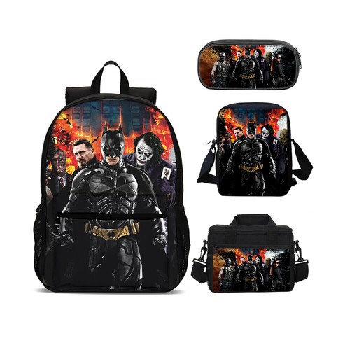 Zaino cartone animato batman - zaino,