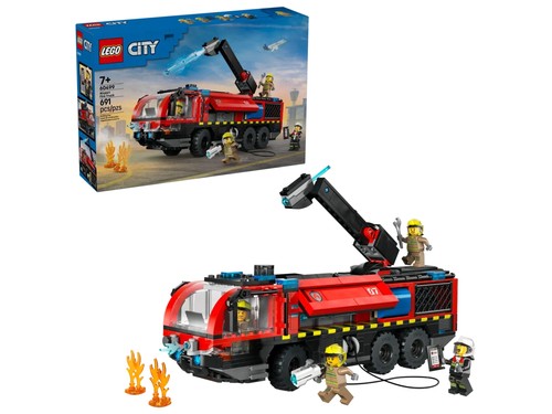 Lego city fire - fire, autopompa