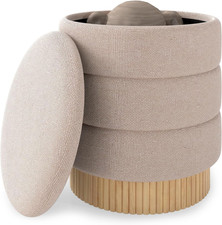 Pouf Contenitore Rotondo 35,5
