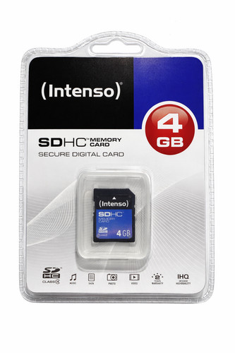 Scheda memoria intenso 4gb - scheda,