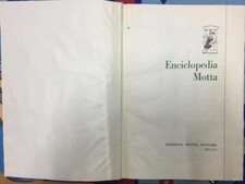 Enciclopedia Federico Motta Prima edizione 5 volumi 1953. 