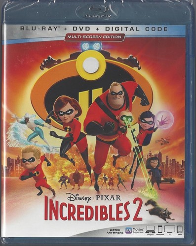 Incredibles blu ray dvd - incredibles, (blu-ray/dvd