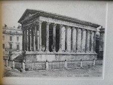 QUADRO 1900 LEOPOLD ROBIN MAISON CARREE NIMES FRANCIA MERIDIONALE 