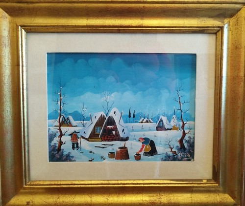 Quadro naif originale