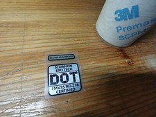 Casco Scorpion EXO TECH DOT decalcomanie vinile adesivi adesivi