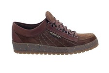Mephisto Rainbow scarpa bassa 9858/1335, marrone, pelle scamosciata/pelle liscia combinata, SOF