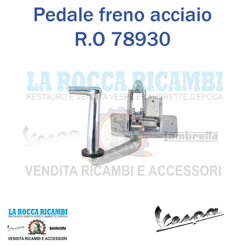 Pedale freno vespa n - 50, l/r/n/
